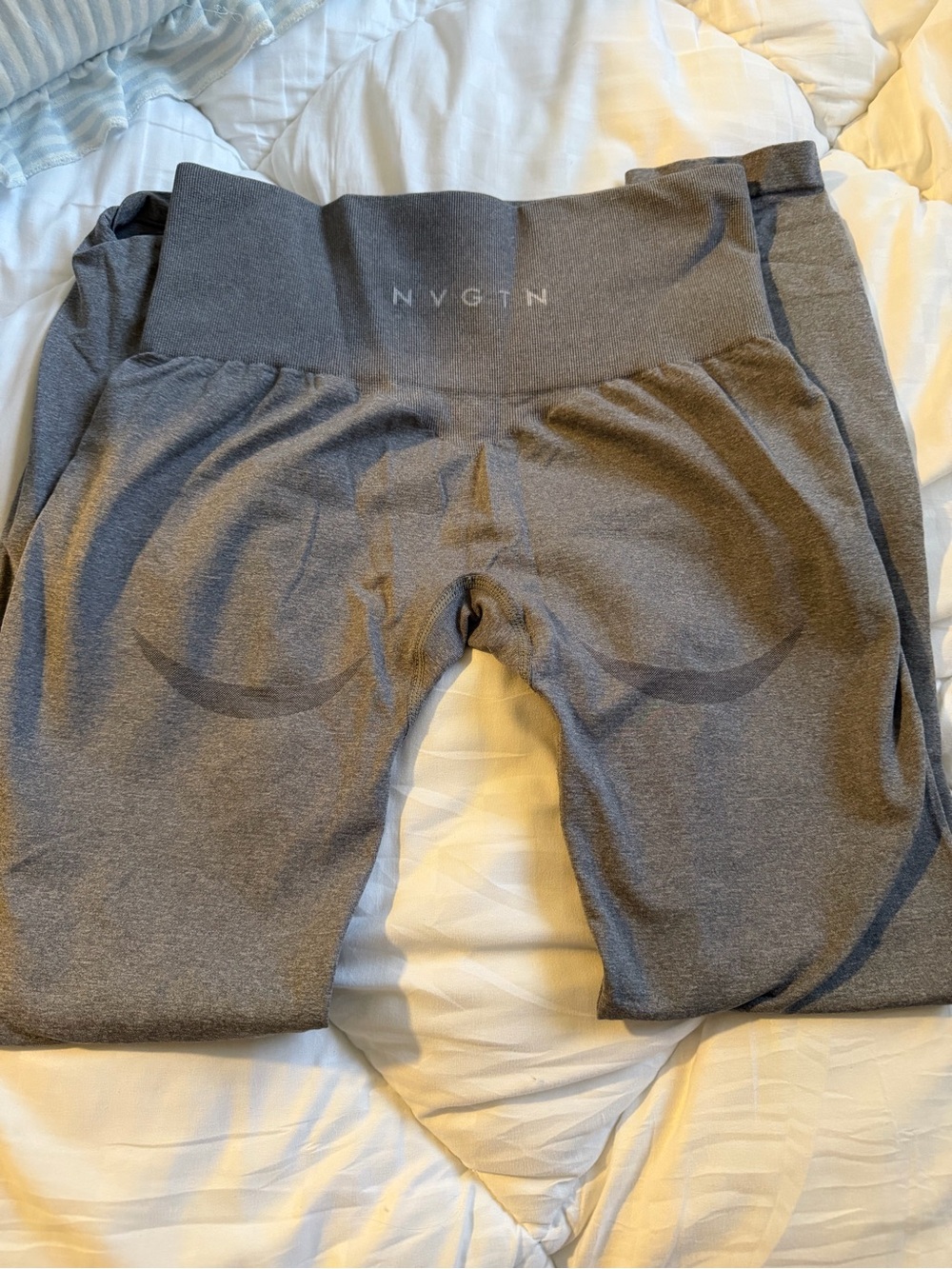 NVGTN Gray Seamless Leggings